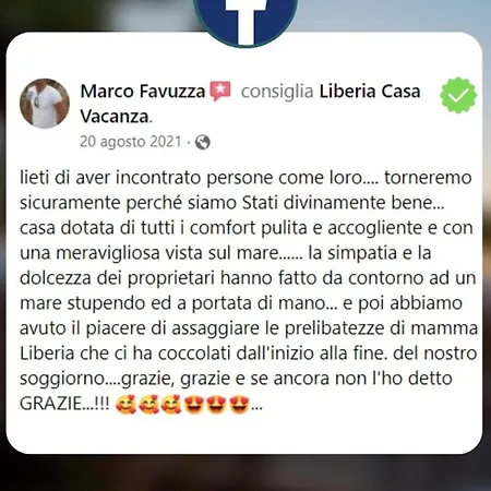 Liberia Vacanze - A Pochi Passi Dal Mare Tatil Evi Alcamo